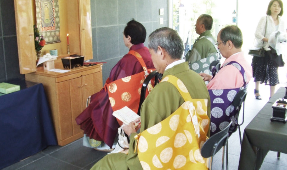 盂蘭盆会法要（8月）